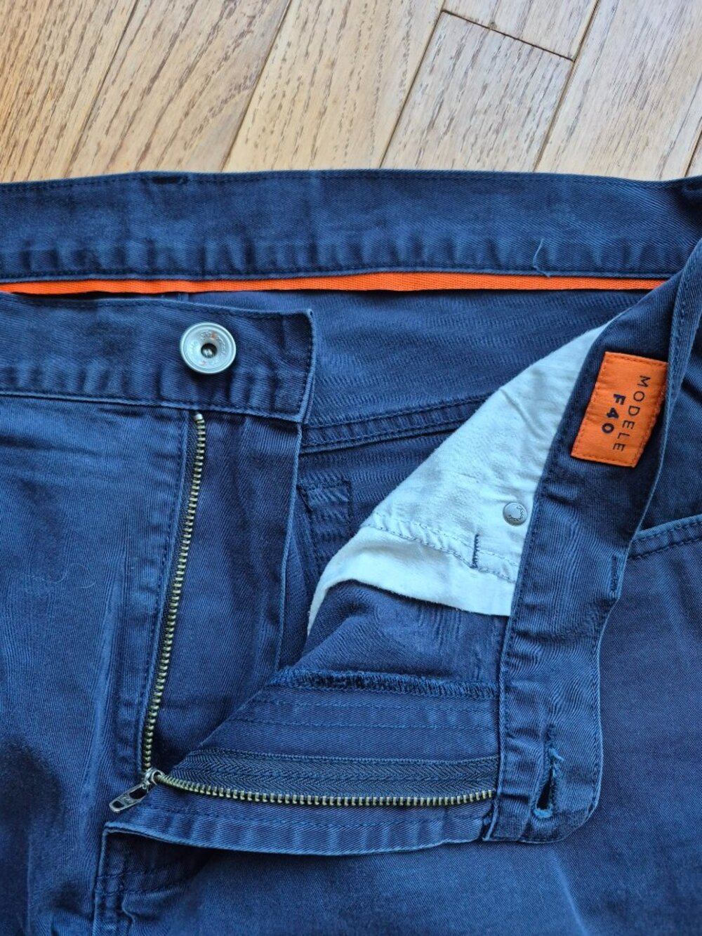 Façonnable Modele F40 Blue Size 38R - Picture 5 of 14
